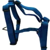 Petlando Hundesele Nylon Blå justerbar Blå str. 66-91 cm 25 mm - åndbar komfort