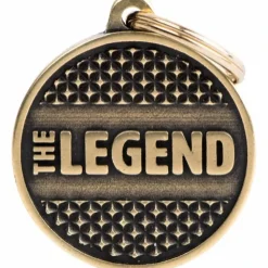 My Family Hundetegn Hundetegn My Family The Legend cirkel lille guld