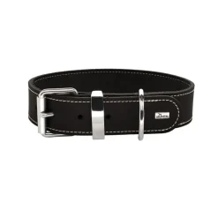 Hunter Aalborg Special Hundehalsbånd Sort 30 - 20-24 cm 2 cm