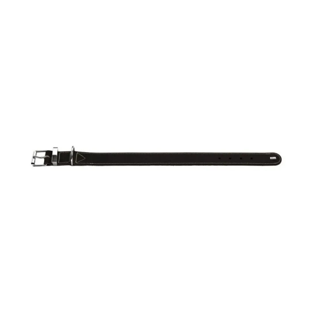 Hunter Aalborg Special Hundehalsbånd Sort 30 - 20-24 cm 2 cm