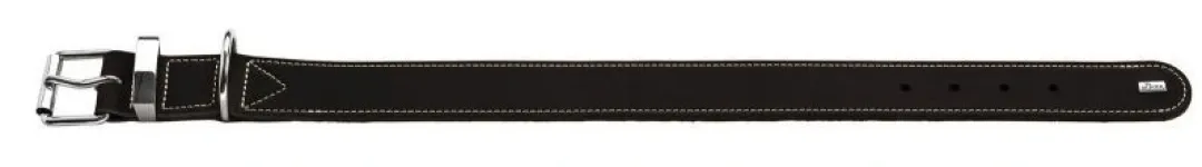 Hunter Aalborg 55 Special Sort hundehalsbånd - 40-48 cm