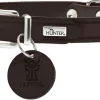 Hunter Aalborg Sport Mørkebrun 52 hundehalsbånd - 38-47 cm