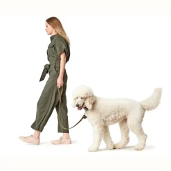 Hunter Aalborg Sport Oliven 37 hundehalsbånd - 28-33 cm