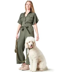 Hunter Aalborg Sport Oliven 60 hundehalsbånd - 45-55 cm