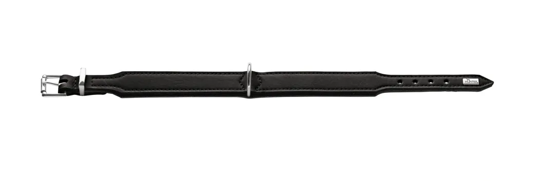 Hunter Basic halsbånd str.60 Sort - 47,0-54,0 cm