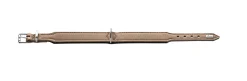 Hunter Basic halsbånd str.50 Stone - 35,0-43,0 cm