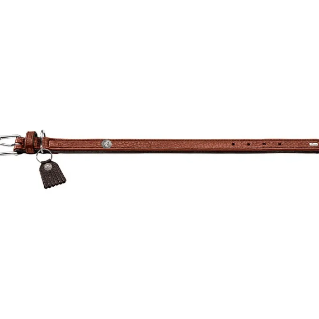 Hunter Cody 50 Cognac Mørkebrun hundehalsbånd - 37-43 cm