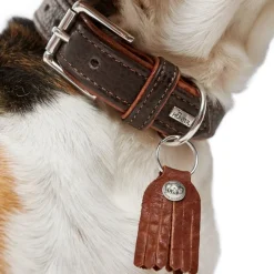 Hunter Cody 60 Mørkebrun Cognac hundehalsbånd - 46-52 cm
