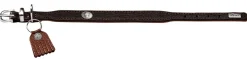 Hunter Cody Petit 30 Mørkebrun Cognac hundehalsbånd