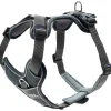 Hunter Divo hundesele S-M grå/grå just mave 52-68 cm - Stabil kontrol og komfort