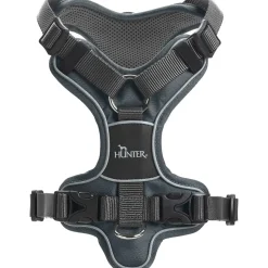 Hunter Divo hundesele S-M grå/grå just mave 52-68 cm - Stabil kontrol og komfort