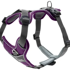 Hunter Divo hundesele S-M violet/grå just mave 52-68 cm - Fleksibel støtte og komfort