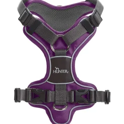 Hunter Divo hundesele S-M violet/grå just mave 52-68 cm - Fleksibel støtte og komfort