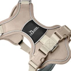 Hunter Divo Up hundesele S beige just mave 45-56 cm - Rolig påtagning og stabil komfort