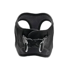 Hunter Hilo læder hundesele sort XXS/XS - hals 30-34 cm