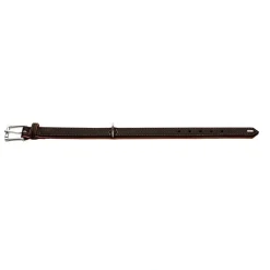 Hunter Hundehalsbånd læder Canada Elg Str.65 Sort/Cognac - 50-56 cm