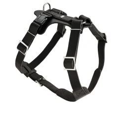 Hunter Hundesele Aalborg Sort M-L/2 - 62-90 cm bryst/hals