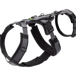 Hunter hundesele Safety Maldon Gråsort M længde 50-84 cm 2,5 cm - stabil kontrol