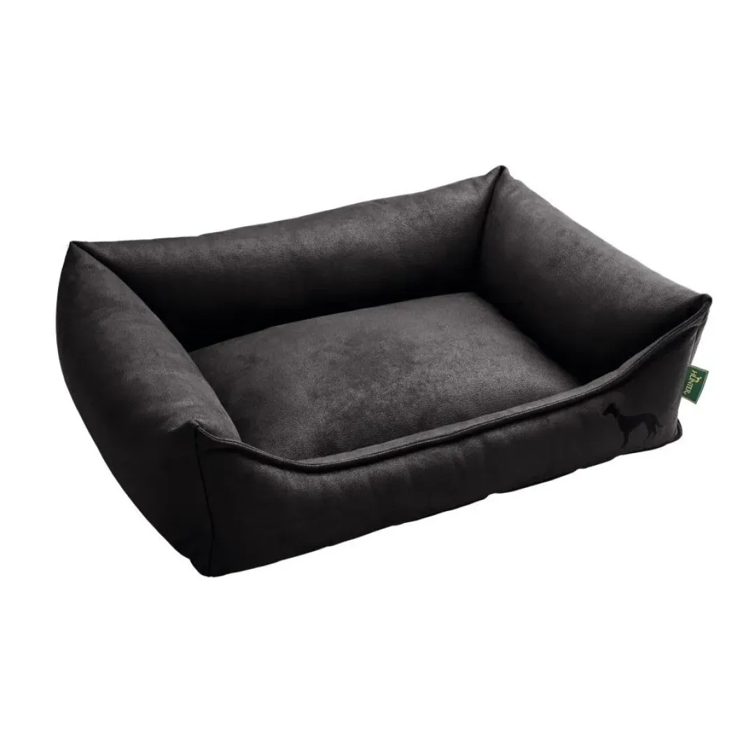 Hunter hundeseng Bologna Small 50 x 35 cm Sort
