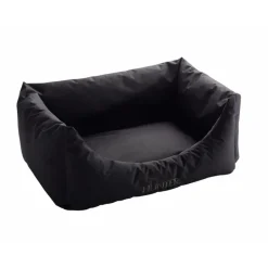 Hunter hundeseng Gent antibakteriel Large 100x70 cm Sort