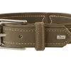 Hunter Hunting halsbånd str.40 Oliven - justerbart hundehalsbånd (29 - 35 cm., B 1,8 cm.)