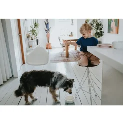 Hunter keramik Lund hunde skål 900 ml Beige