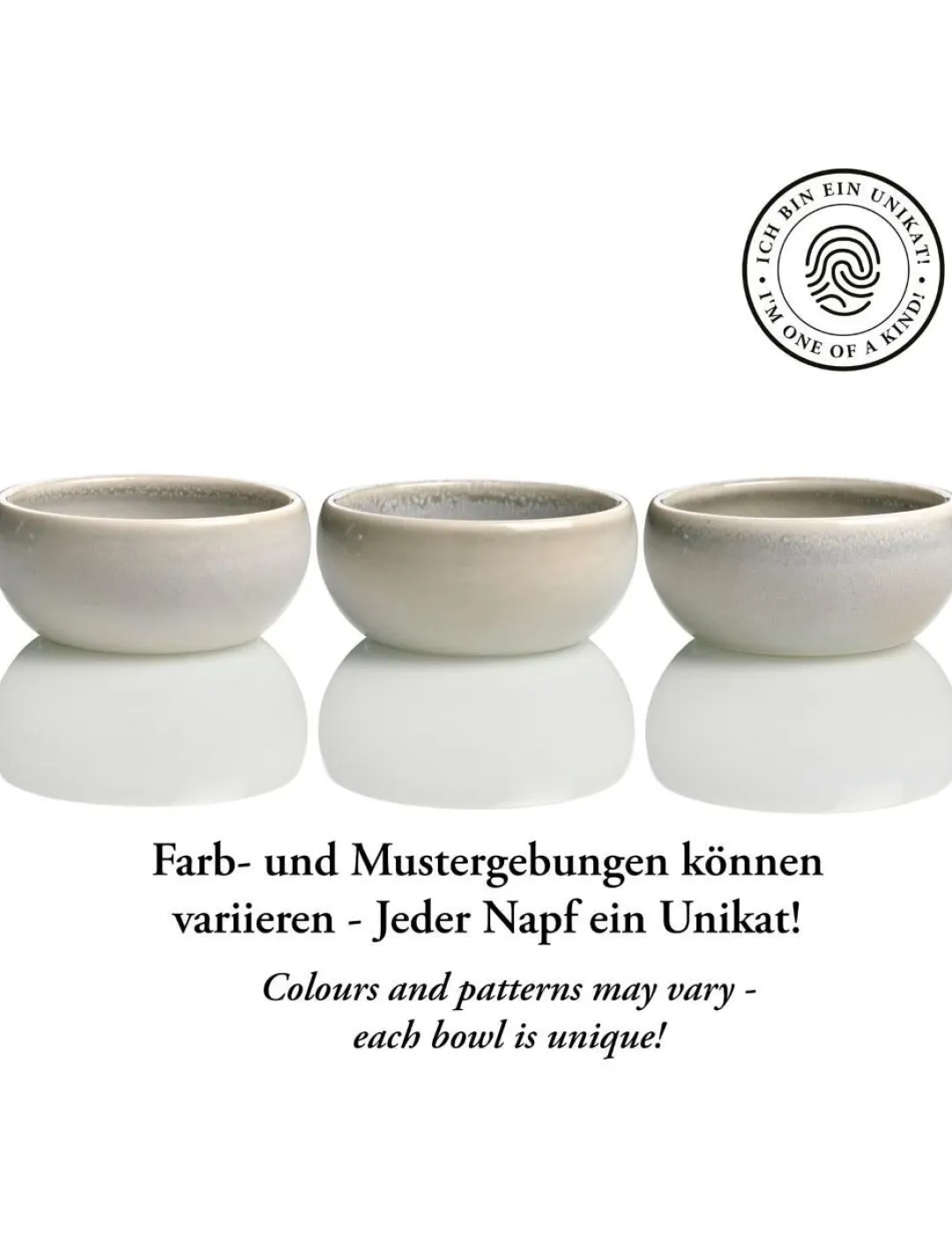Hunter keramikskål Lisboa 900 ml i creme