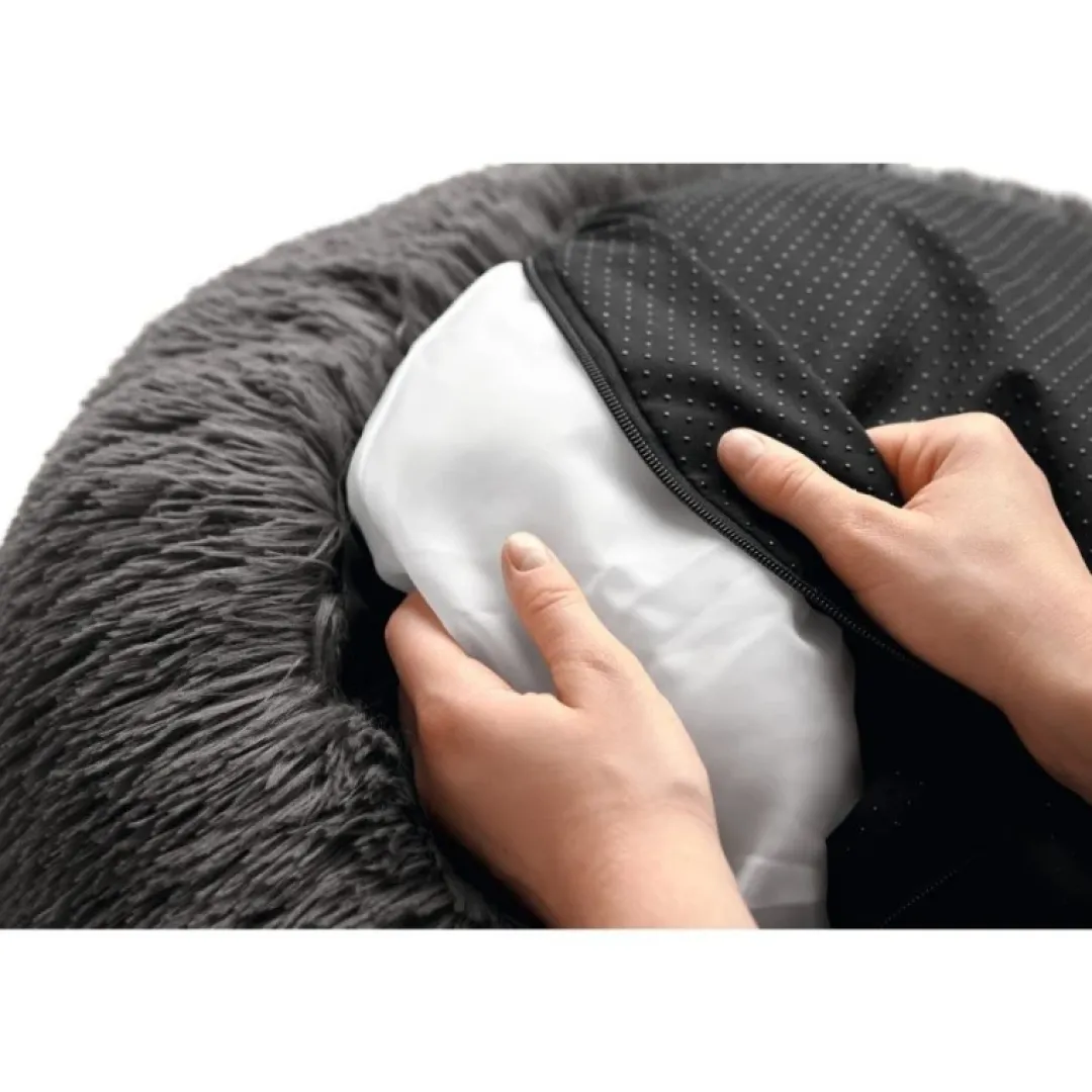 Hunter Loppa donut hundeseng Ø 50 cm Grå