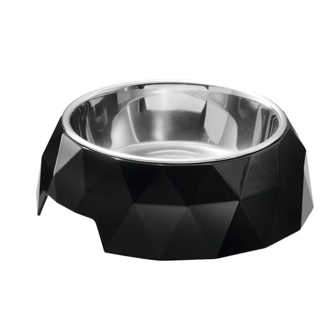 Hunter Melamine skål Kimberley sort 160 ml