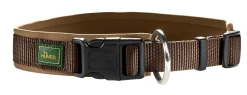 Hunter Neopren hundehalsbånd brun 40 cm - 35-40 cm indstilling