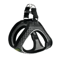 Hunter NY Hilo Comfort hundesele S antracitgrå just mave 46-52 cm - Let og fleksibel pasform