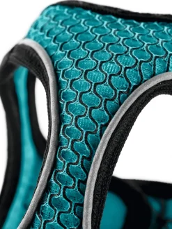 Hunter NY Hilo Comfort hundesele XXS-XS turkis mave/bryst 33-36 cm - Fleksibel let pasform til små hunde