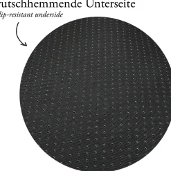 Hunter ortopædisk hundesofa Livingston Large 100 x 80 cm Antracit
