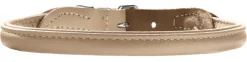 Hunter Rundsyet Elg halsbånd str. 50 Beige - justering 41-46 cm skånsom komfort
