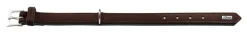Hunter Softie hundehalsbånd brun 35 cm - 23-29 cm indstilling