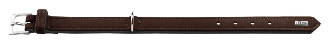 Hunter Softie hundehalsbånd 30 cm brun - 18-24 cm indstilling