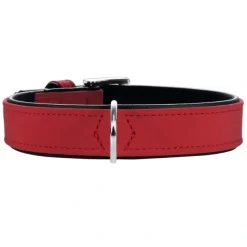 Hunter Softie hundehalsbånd 35 cm rød - 22-30 cm indstilling