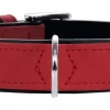 Hunter Softie hundehalsbånd 40 cm rød - 27-35 cm indstilling
