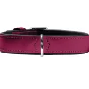 Hunter Softie hundehalsbånd 50 cm hindbær - 36-44 cm indstilling