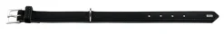 Hunter Softie hundehalsbånd sort 45 cm - 32-40 cm indstilling