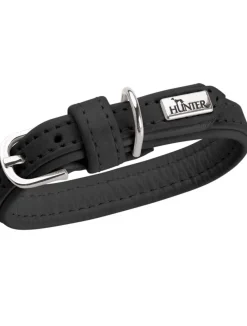 Hunter Soho Mini Hundehalsbånd Sort 14-18 cm
