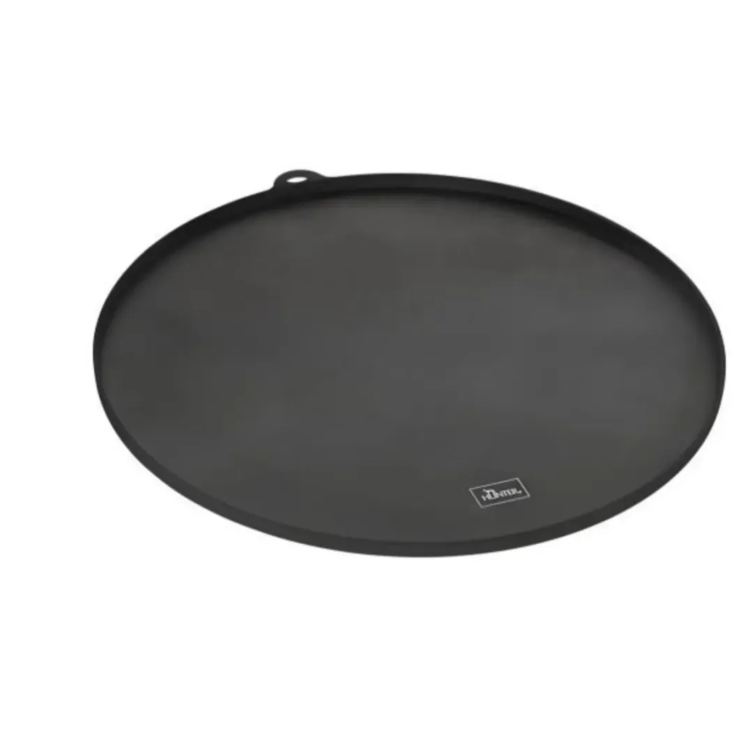 Hunter underlag Selection rund 38 cm antracit - skridsikker beskyttelse af gulv