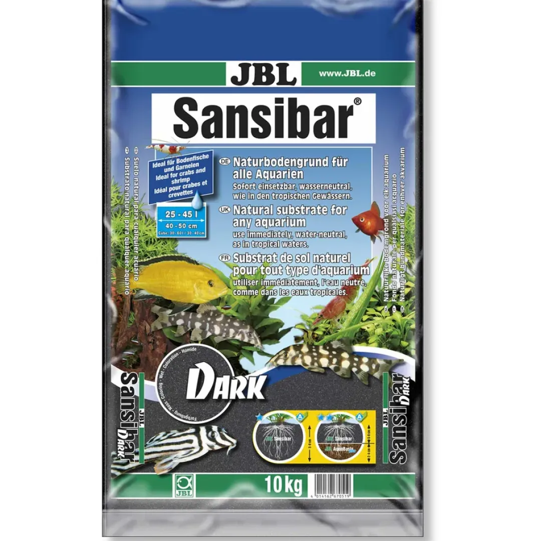 JBL Sansibar Sort 10 kg Akvariegrus
