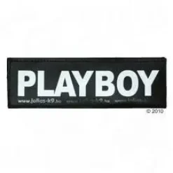 Julius K9 hundeskilt Playboy stor