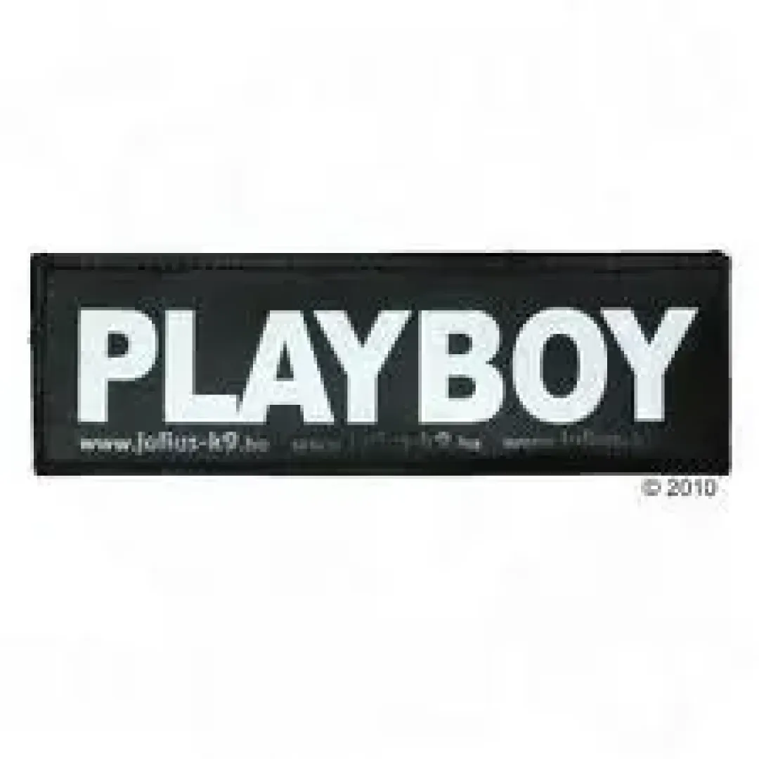 Julius K9 hundeskilt Playboy stor