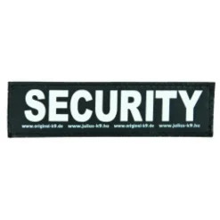 Julius K9 hundeskilt SECURITY stor