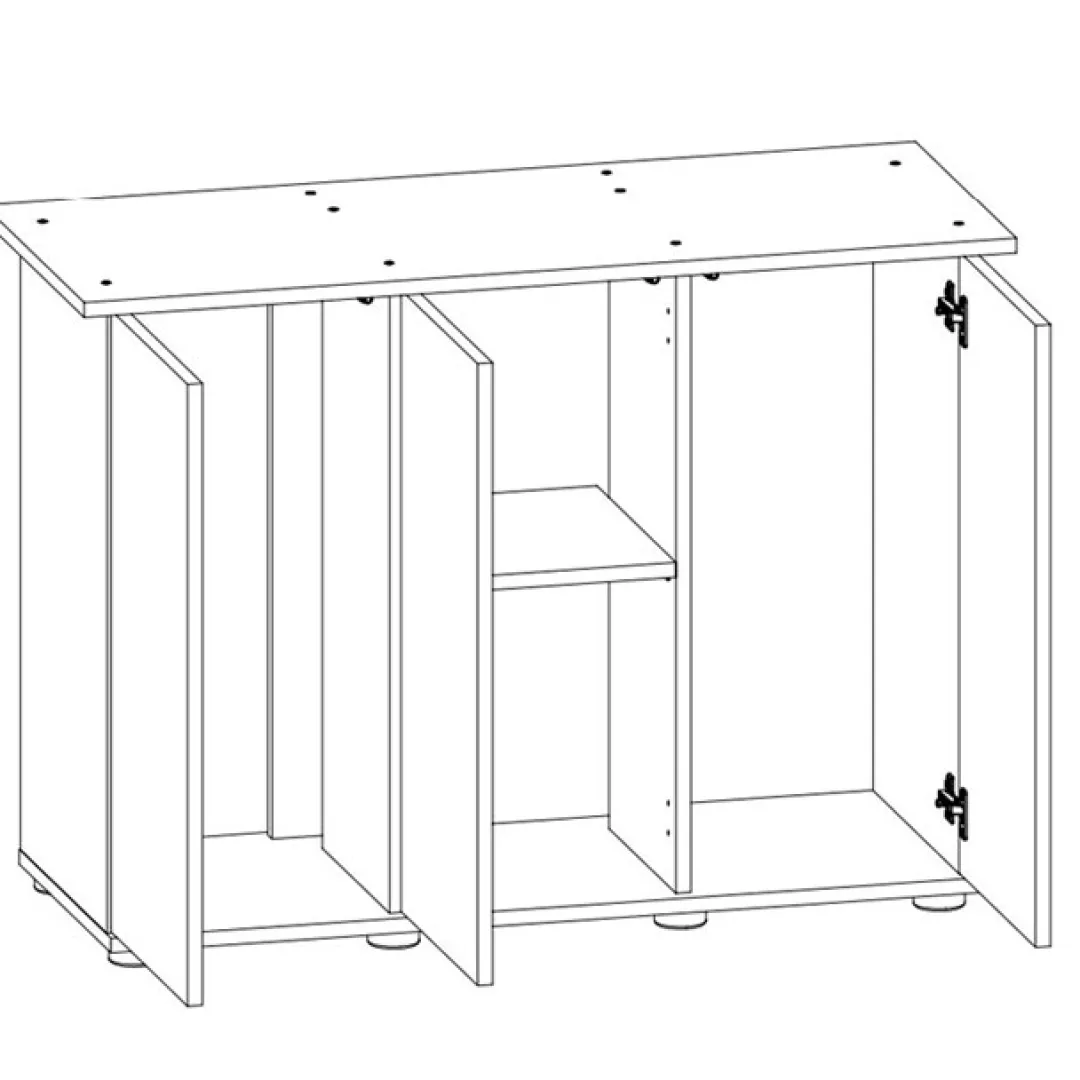 Juwel Akvarium Juwel Akv. Bord/skab Sbx Eg 151x51x80 cm Rio 450 L