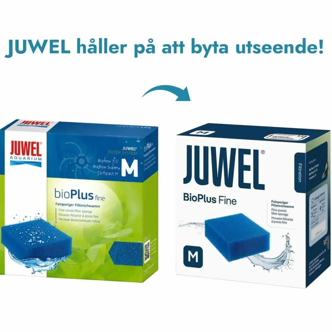 Juwel Akvarium Juwel Bio Plus fin filtersvamp M (88051)