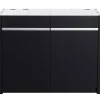 Akvastabil Kabinet 360 L 130x50x79 cm til MOVE i Sort