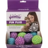 Pawise Kattelegetøj Glitterbold 5 cm
